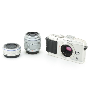 OLYMPUS PEN E-P3ツインレンズキット (シルバー)