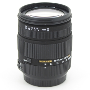 SIGMA AF 18-125mm F3.8-5.6 DC HSM (α)
