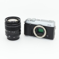 FUJIFILM X-E1 XF18-55 ズームレンズセット シルバー FUJIFILM X-E1 XF18-55 ズームレンズセット シルバー