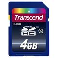Transcend SDHCカード4GB(class10) TS4GSDHC10