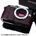 GARIZ オリンパス　E-PL5用ケース XS-CHEPL5BR ブラウン