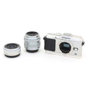 OLYMPUS PEN E-P3 ツインレンズキット (シルバー)