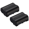 Nikon Li-ionリチャージャブルバッテリー EN-EL15 2個セット