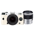 PENTAX Q10 ダブルズームキット ホワイト/ホワイト　014　　　　　　　　　