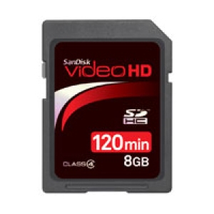 SanDisk Video HD SDHCカード 8GB SDSDHV-008G J15
