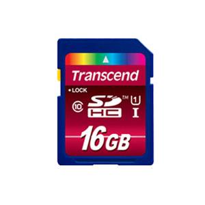 Transcend SDHCカード16GB（class10） UHS-I TS16GSDHC10U1