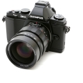 OLYMPUS OM-D E-M5 +Voigtlander NOKTON 25mm F0.95 セット ブラック OLYMPUS OM-D E-M5 +Voigtlander NOKTON 25mm F0.95 セット ブラック