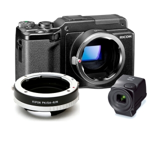 RICOH GXR ボディ+MOUNT A12+絞りリング付きペンタックスKマウントアダプター セット(電子ビューファインダー VF-2付き) RICOH GXR ボディ+MOUNT A12+絞りリング付きペンタックスKマウントアダプター セット(電子ビューファインダー VF-2付き)