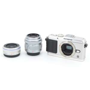 OLYMPUS PEN E-P3 ツインレンズキット (シルバー)