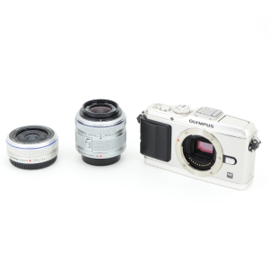 OLYMPUS PEN E-P3ツインレンズキット (シルバー)