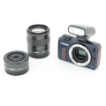 Canon EOS M ダブルレンズキット(ベイブルー)