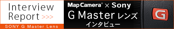 Sony G Masterレンズ　インタビュー