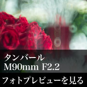 Leica タンバール M90mm F2.2フォトプレビュー
