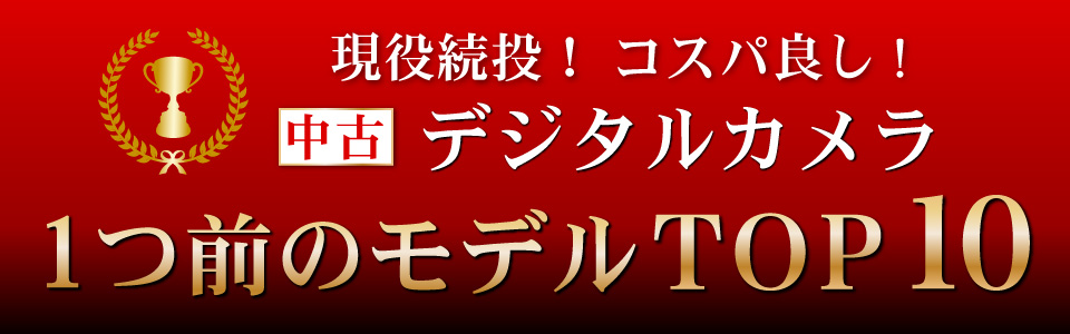 コストパフォーマンスが高い！ 中古デジタル一眼レフ TOP10