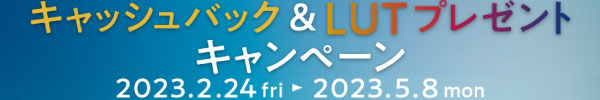 SONY LUTプレゼント