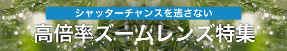 高倍率ズームレンズ特集