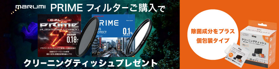 クリーンニングティッシュプレゼント