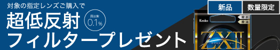 zxフィルタープレゼント