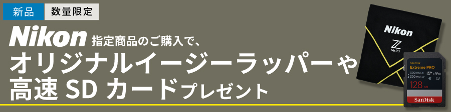 オリジナルイージーラッパーや高速SDカードプレゼント