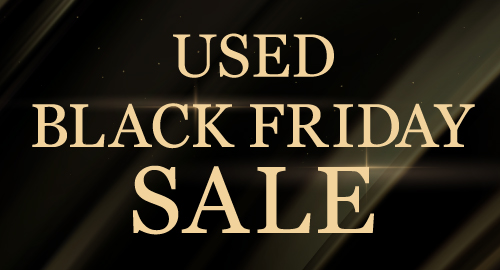USED BLACK FRIDAY SALE