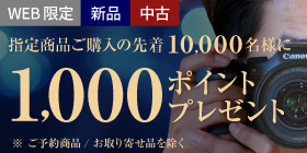 1000ポイントプレゼント
