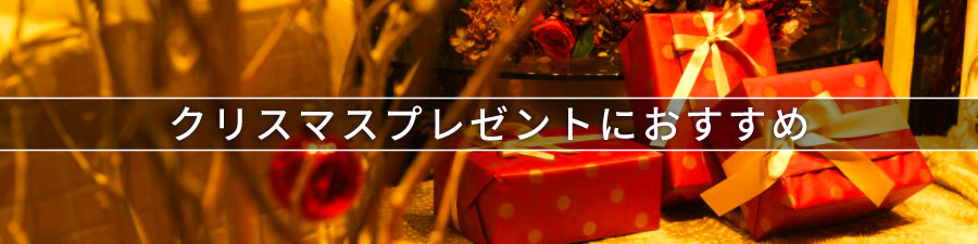 クリスマスプレゼントにおすすめ