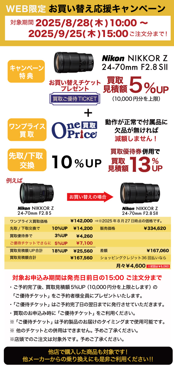 やかページ 新品)Nikon (ニコン) NIKKOR Z 24-70mm F2.8 S II（商品ID