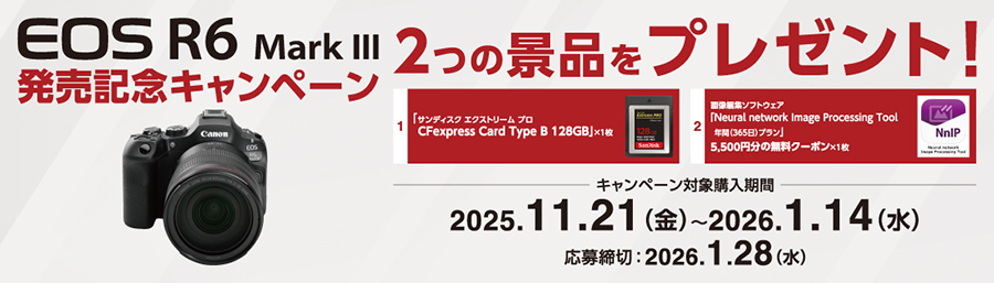 発売記念キャンペーン