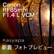 EOS　RF85mm blog