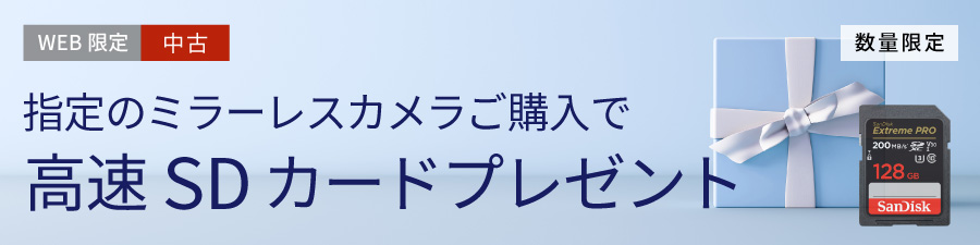 デジタルカメラSDプレゼント