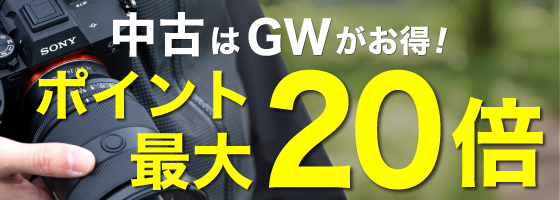 中古ポイント最大20倍