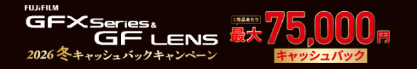 GFXシステム 2026年冬キャッシュバックキャンペーン