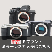sony 中古ミラーレスカメラ