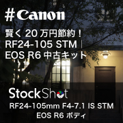 賢く20万円節約！RF24-105 STM｜EOS R6中古キット
