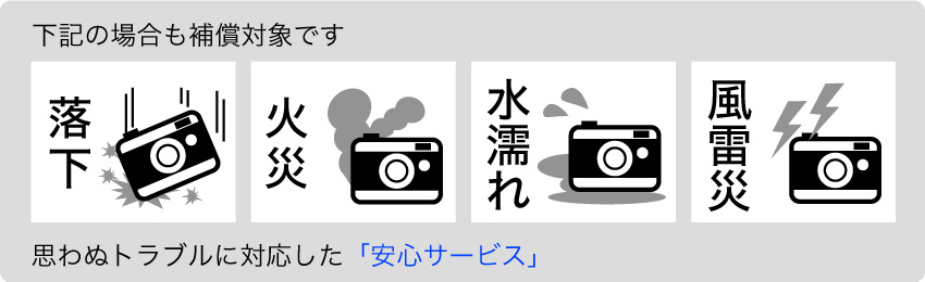安心サービスの場合
