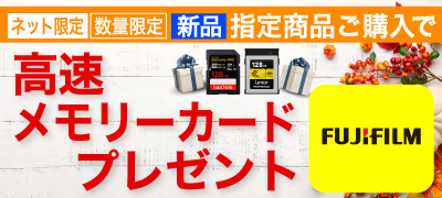 メモリカードプレゼント