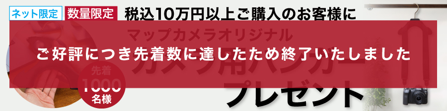 カメラ用ハンガープレゼント