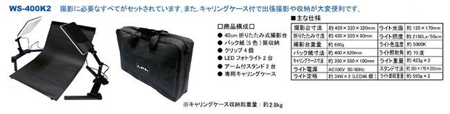 新品)LPL (エルピーエル) ウェブドットスタジオセット WS-400K2（商品