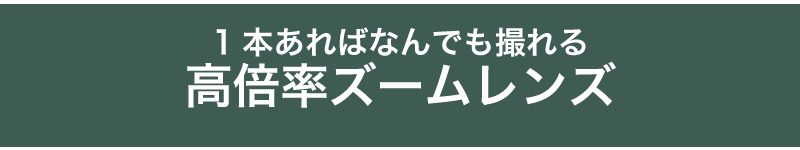 高倍率ズームレンズ