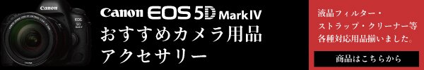 キヤノンEOS 5D Mark IV おすすめカメラ用品・アクセサリー
