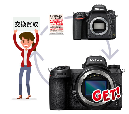 お買替えは下取交換とワンプライス買取の併用がお得 マップカメラ