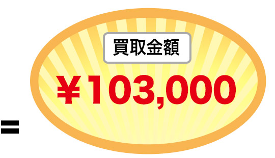買取優待券を利用した買取事例