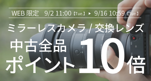 中古全品ポイント10倍