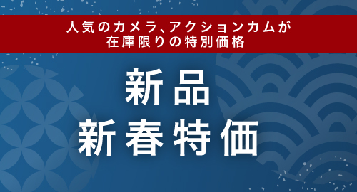 新品新春特価