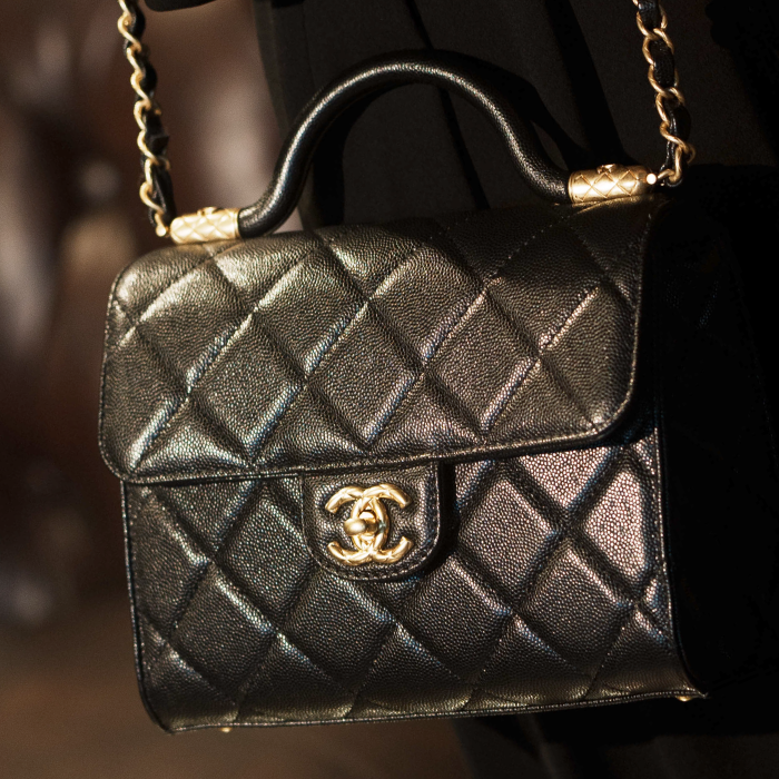 CHANEL シャネル トップハンドル ミニ フラップ バッグ