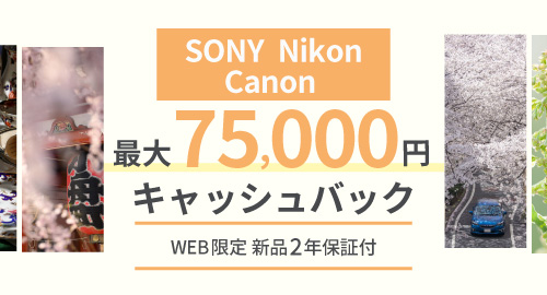 キャッシュバックキャンペーン