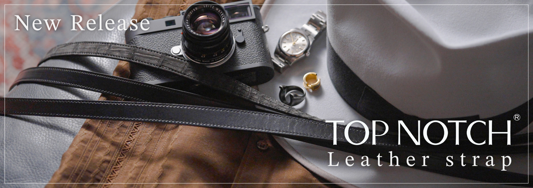 TOP NOTCH Leather strap