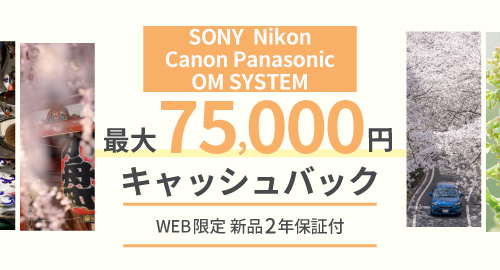キャッシュバックキャンペーン