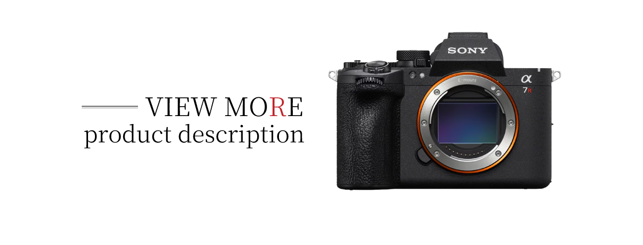 SONY α7RVI　SONY α7RIV