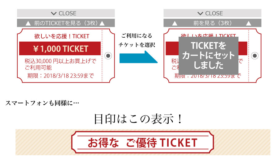 クーポン